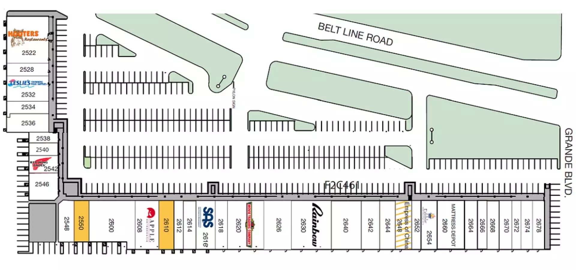 GRANDE CENTER MAP